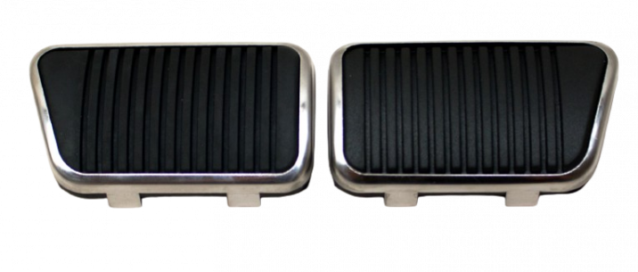 65-68 Mustang Clutch/Manual Brake Pedal Pad Kit